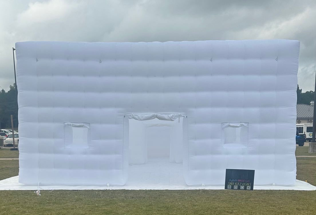 27ftx27ftx17ft LED Light Inflatable Nightclub - 5HR Rental Price