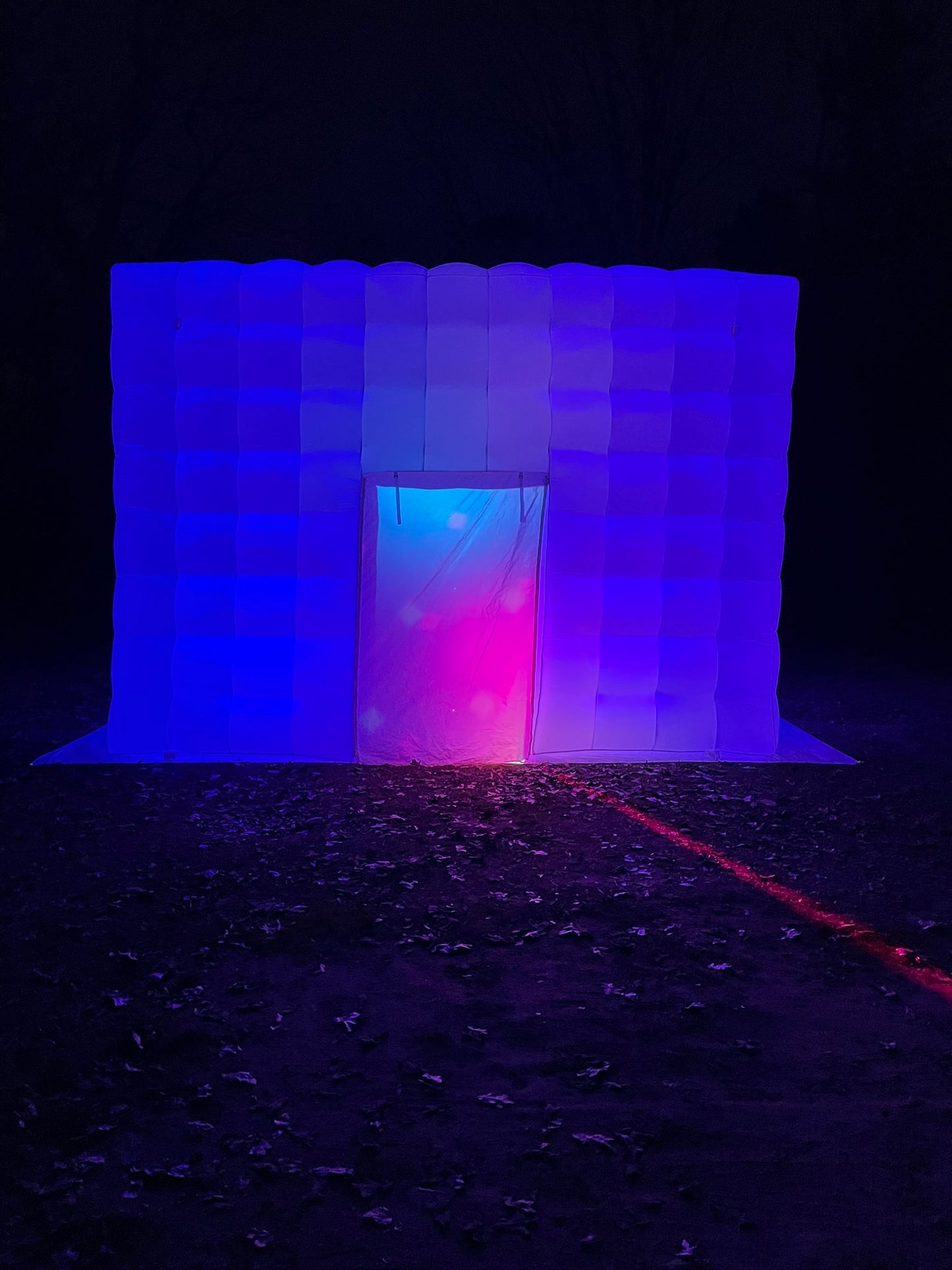 17ftx17ftx12ft LED Light Inflatable Nightclub - 5HR Rental Price